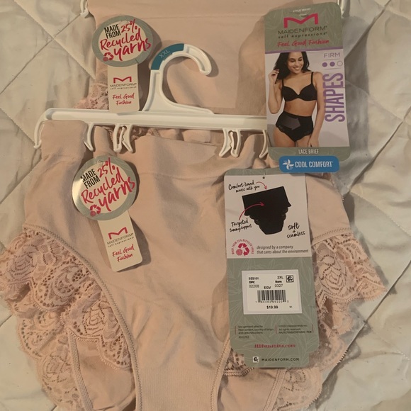 MAIDENFORM SELF EXPRESSIONS LACE BRIEFS UNDERWEAR, Size XXL NWT. - Picture 5 of 5